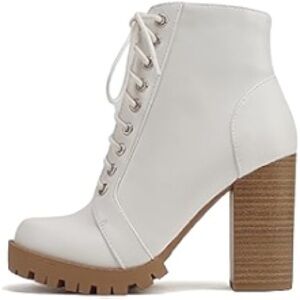 Women’s Lace-Up Boots - Size 8 🥾👢⭐️